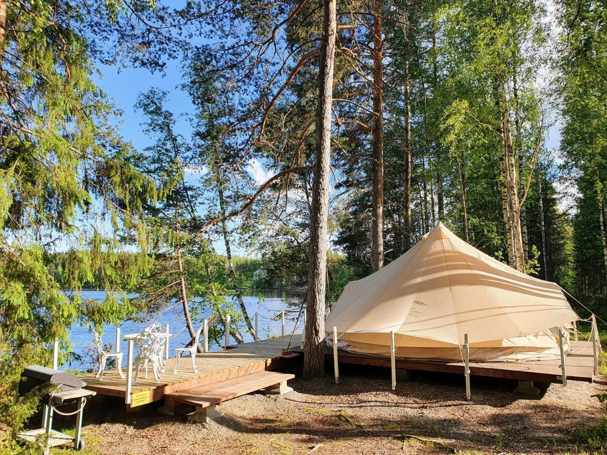 Luksusteltta Omalla Uimarannalla Hotel Jyväskylä Eksteriør billede